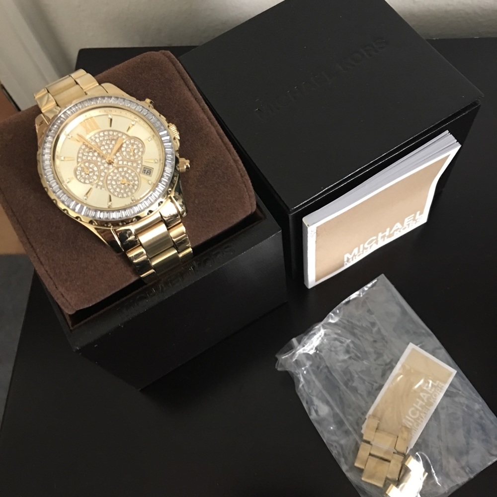 MICHAEL KORS MADISON GLITZ CHRONOGRAPH WATCH